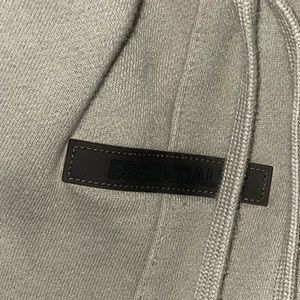 Brand new worn once olive green essential sweatpants